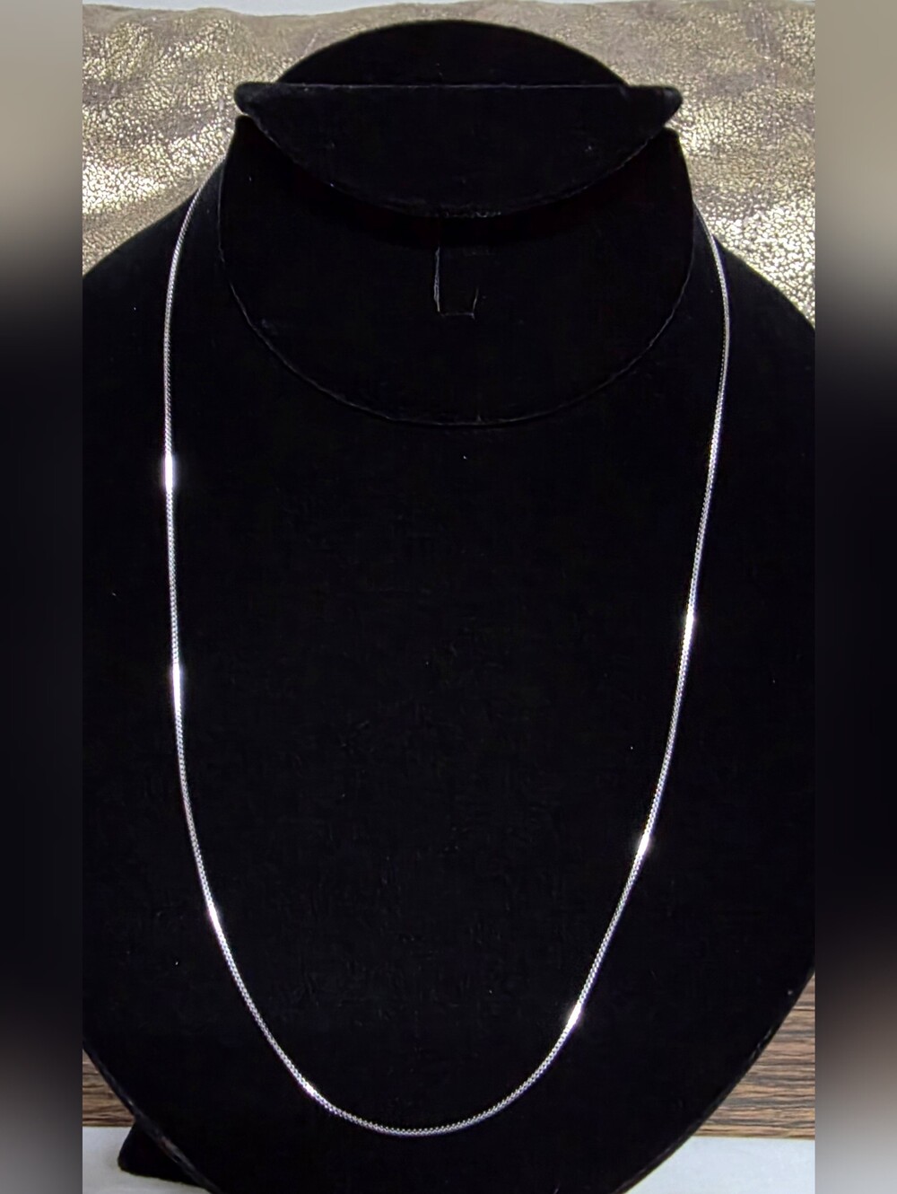 925 Sterling Silver Box Chain Necklace